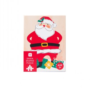 Craft With Santa Shaped Puzzle  50 Pieces